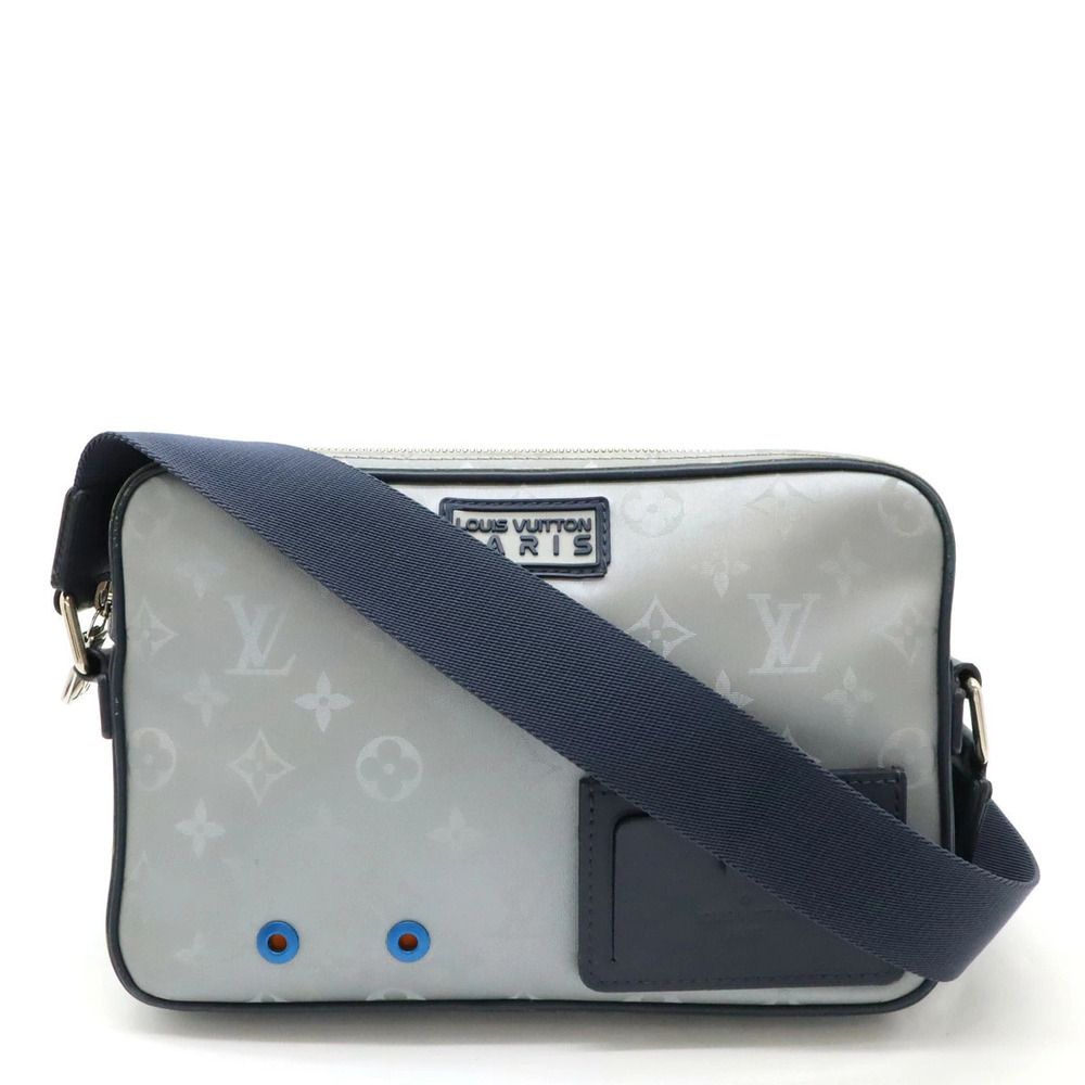 LOUIS VUITTON Monogram Satellite Alpha Messenger Shoulder Bag Crossbody